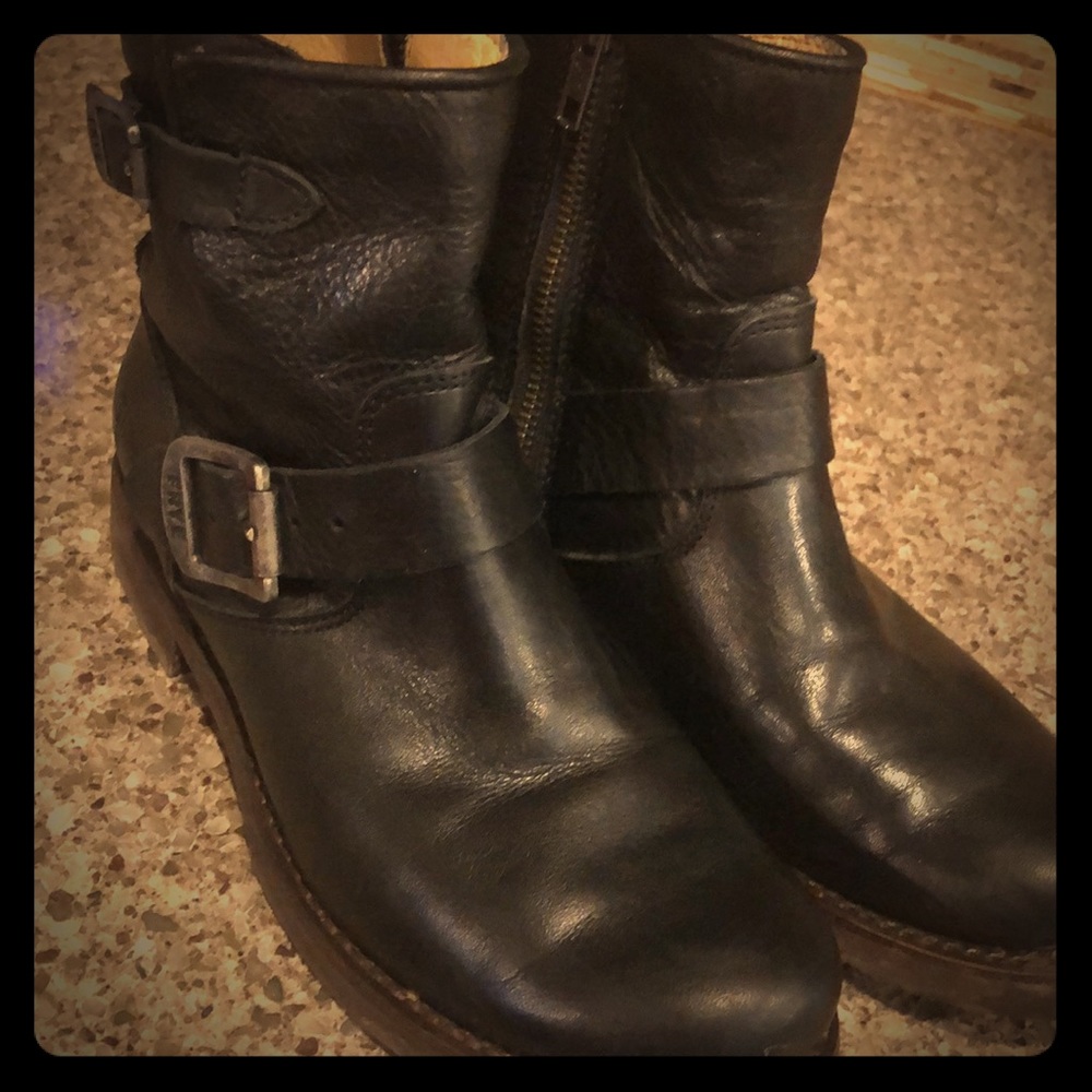 Frye black boots 6.5